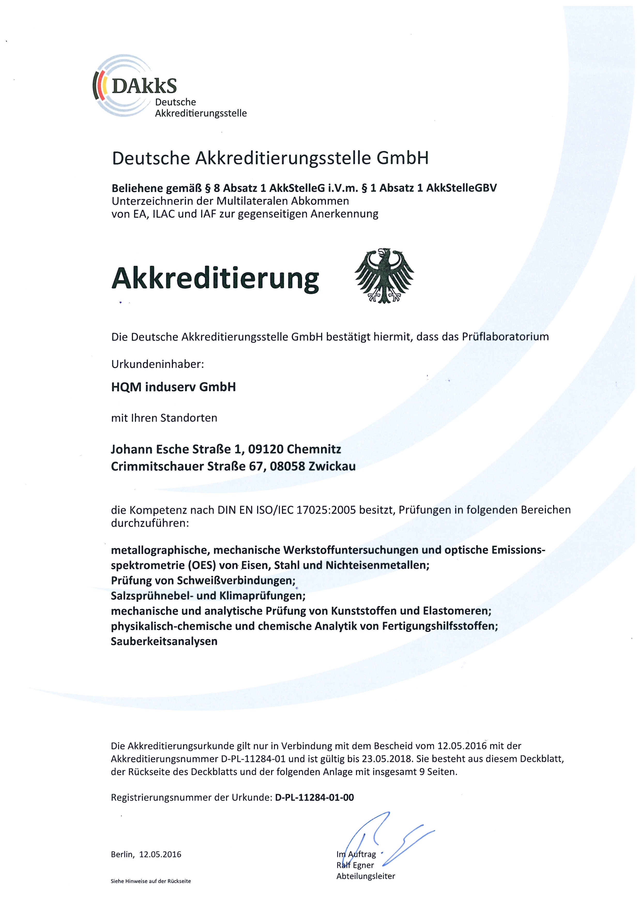 Akkreditierung Akkreditierung